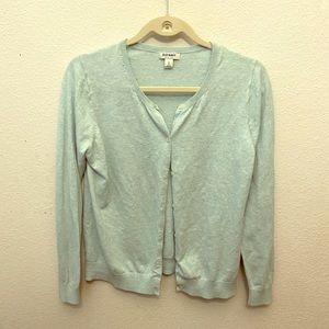 Soft Blue button up cardigan